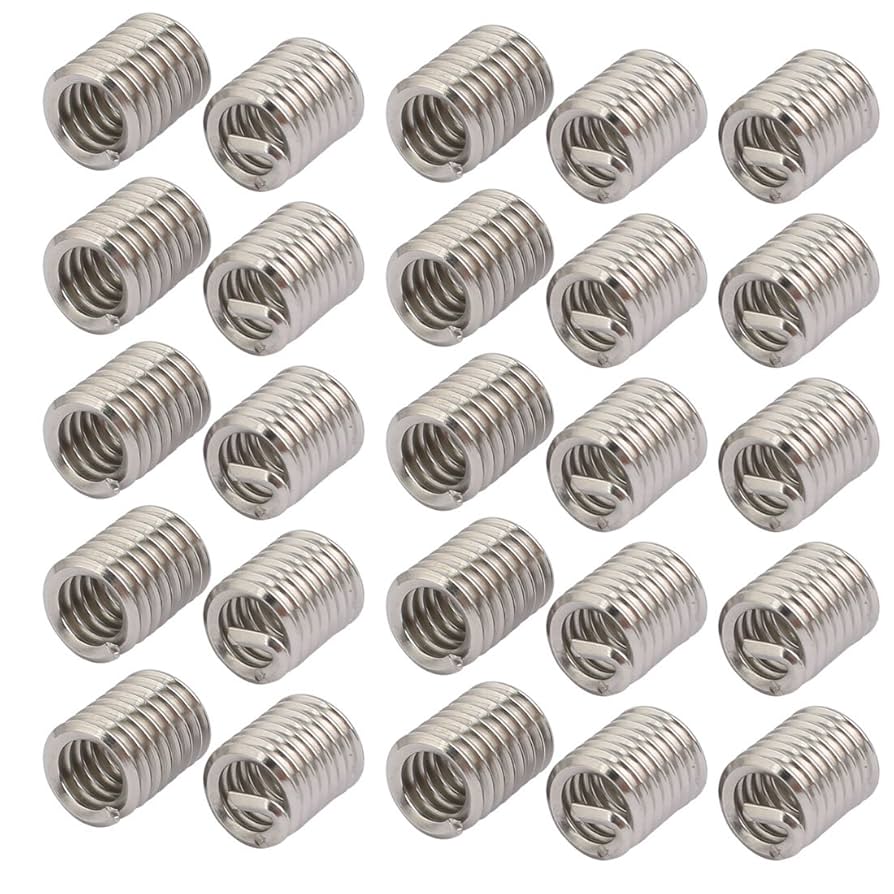 トップス spiralthread Series 14 Short Heat / Ultrasonic (Tapered Hole) Inserts